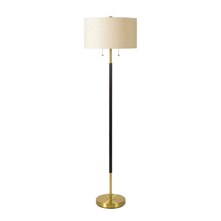 ABERDEEN FLOOR LAMP, BRASS