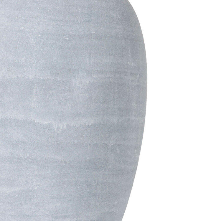 MATERA TABLE LAMP, ANTIQUED GRAY