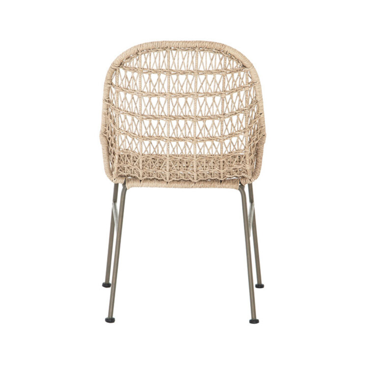 BANDERA OUTDOOR WOVEN DINING CHAIR