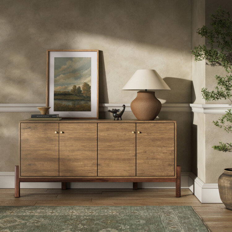 REZA SIDEBOARD, SMOKED HONEY