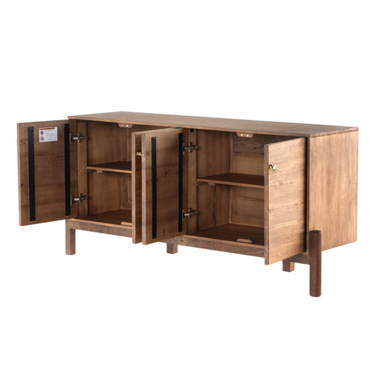 REZA SIDEBOARD, SMOKED HONEY