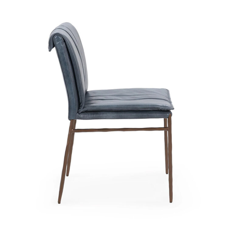 MYERS LEATHER DINING CHAIR