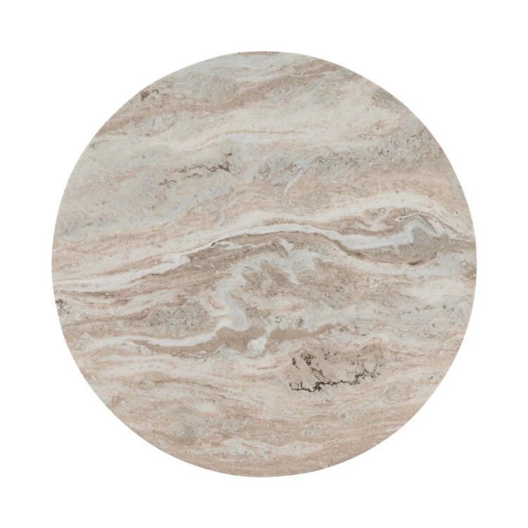 REHILA ROUND MARBLE COFFEE TABLE
