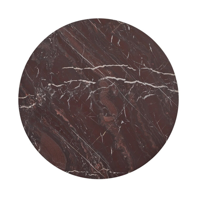 REHILA ROUND MARBLE COFFEE TABLE