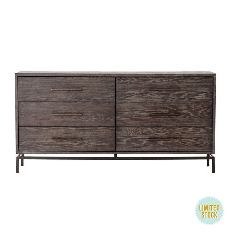 GRETA 6-DRAWER DRESSER