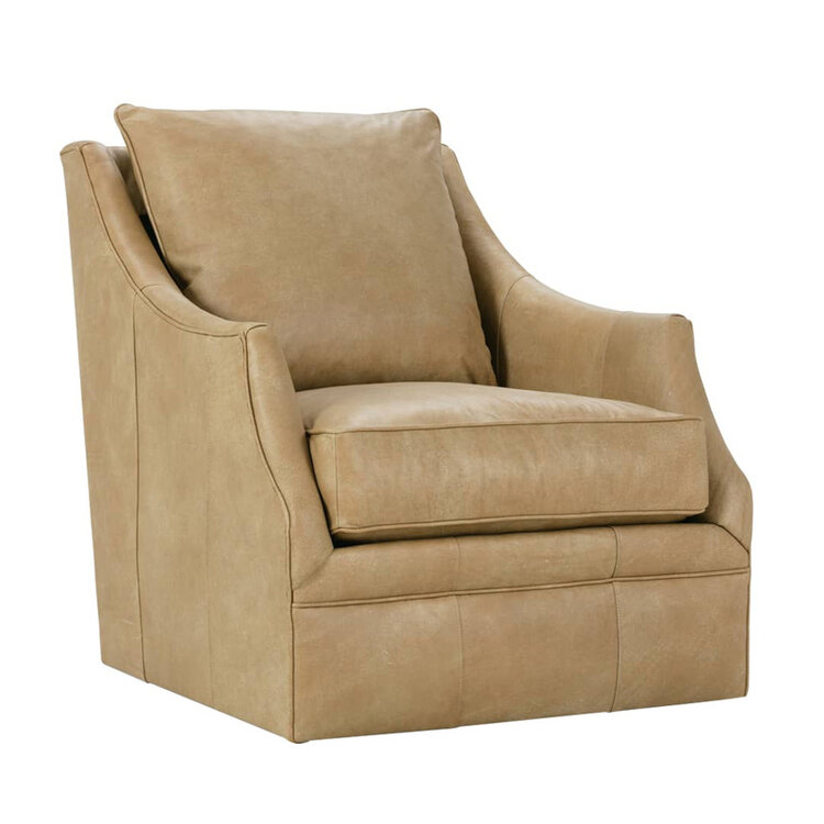 KARINA LEATHER SWIVEL CHAIR