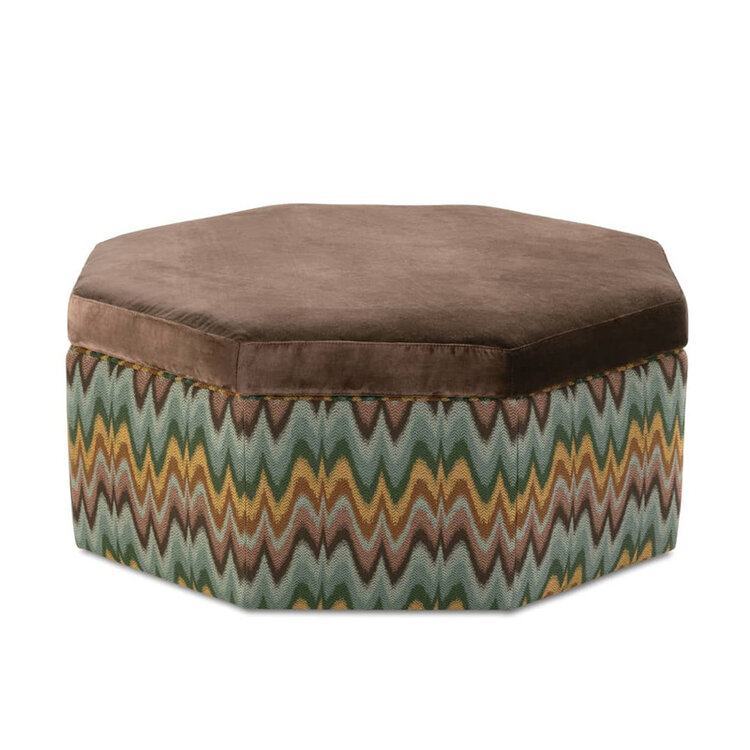 ROMY STORAGE OTTOMAN, HINGED LID