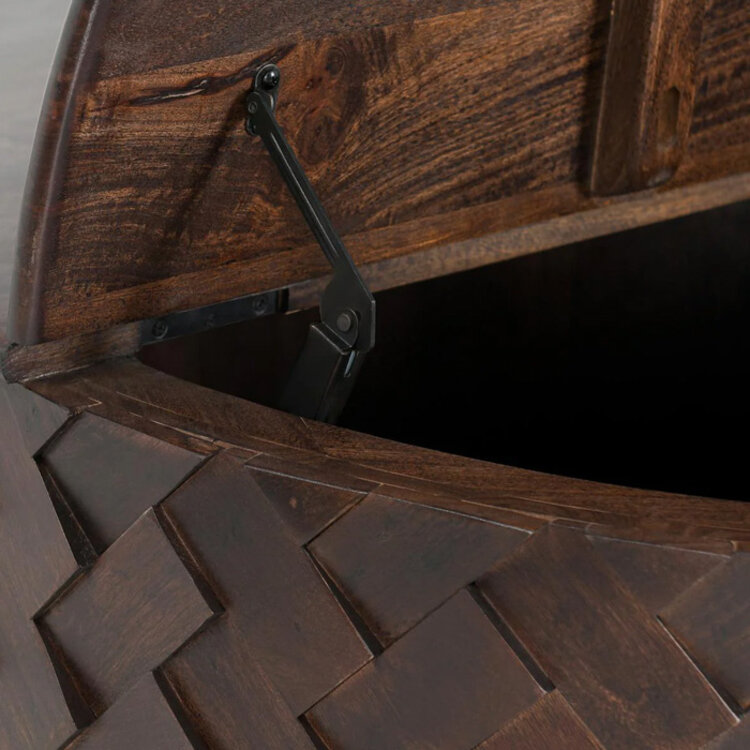 ESTHER ROUND STORAGE COFFEE TABLE