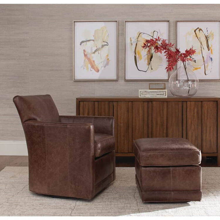 TIMOTHY LEATHER CHAIR