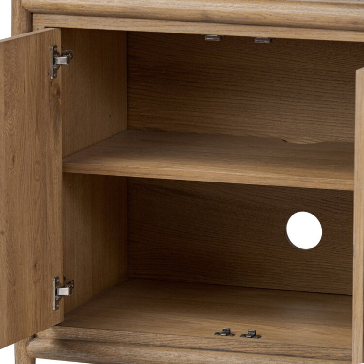 GLENVIEW 4-DOOR SIDEBOARD, WEATHERED OAK