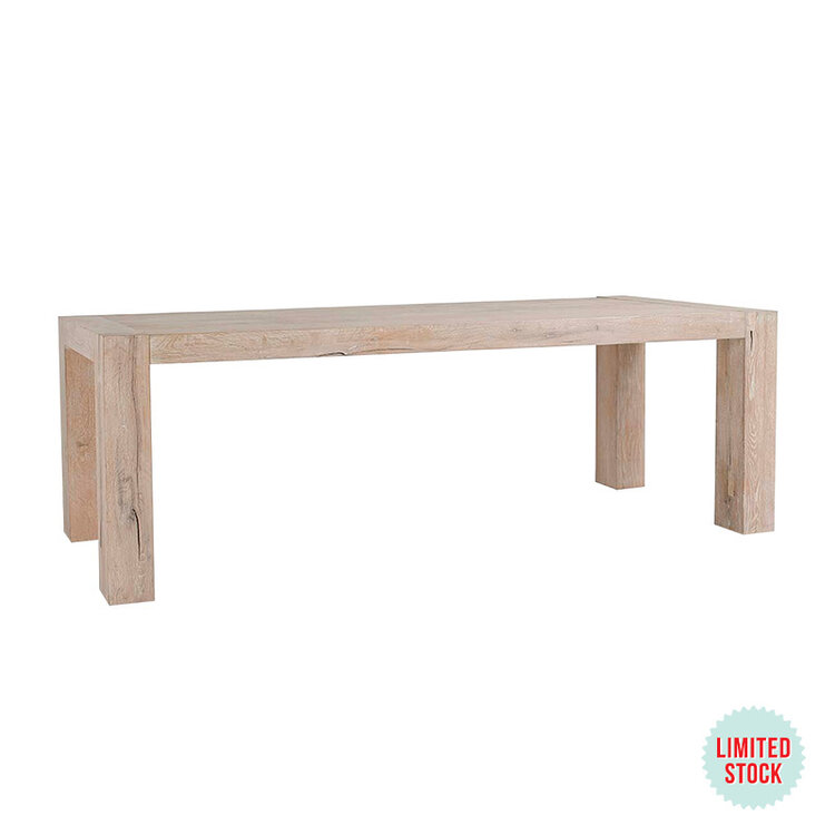 KINGDOM 89" DINING TABLE
