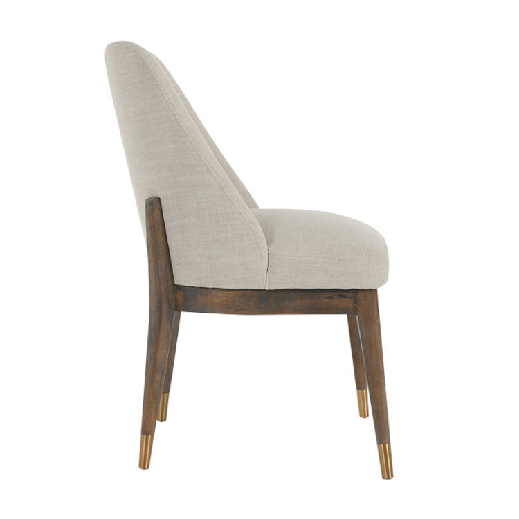 TRISTAN DINING CHAIR, SAND