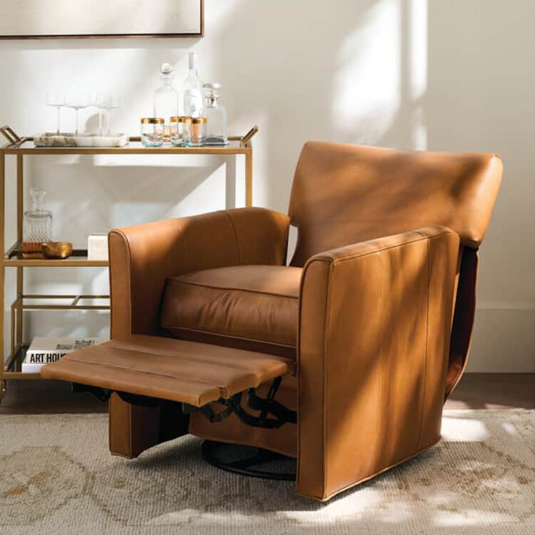TIMOTHY LEATHER CHAIR