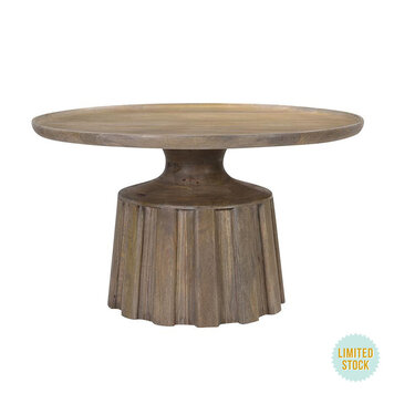 ROCKFORD WHOLESALE FITZ ROUND COFFEE TABLE