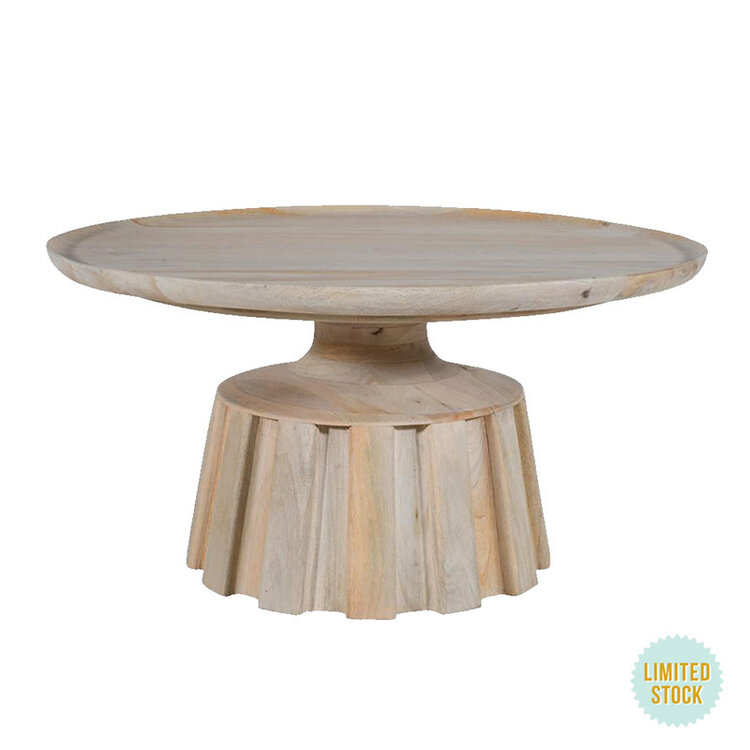 ROCKFORD WHOLESALE FITZ ROUND COFFEE TABLE