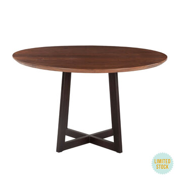 HOME TRENDS DESIGN ZAMBIA ROUND DINING TABLE