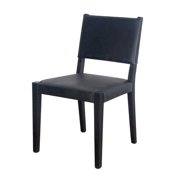 GADOT LEATHER DINING CHAIR