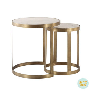 HOME TRENDS DESIGN MILAN NESTING SIDE TABLES