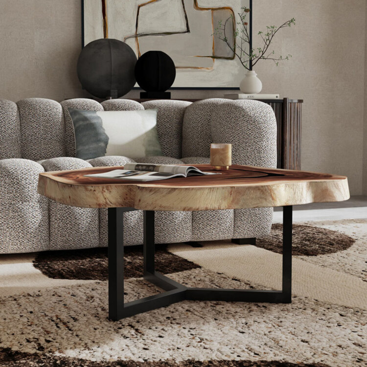 DAWSON LIVE EDGE COFFEE TABLE