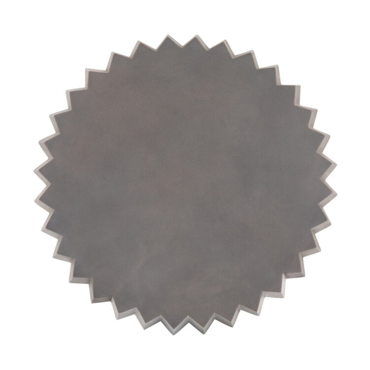 GEM OUTDOOR COFFEE TABLE, GREY CONCRETE