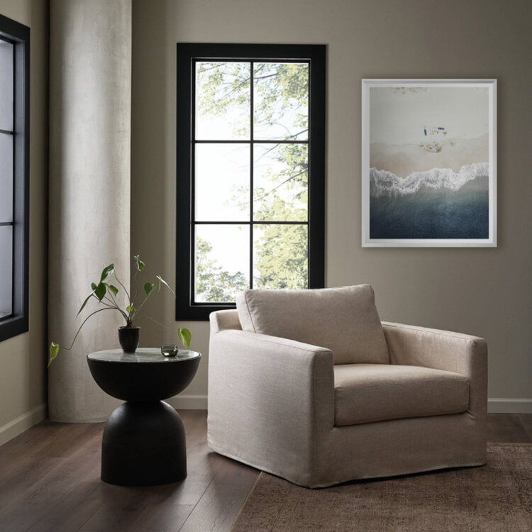 BEACH DAY FRAMED PRINT