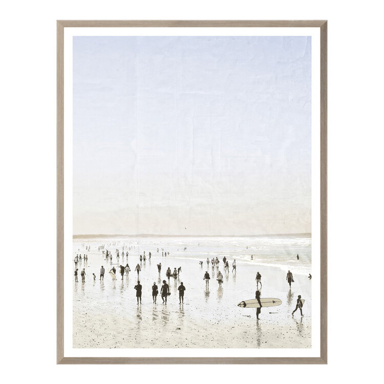 IDYLLIC SURF II FRAMED PRINT