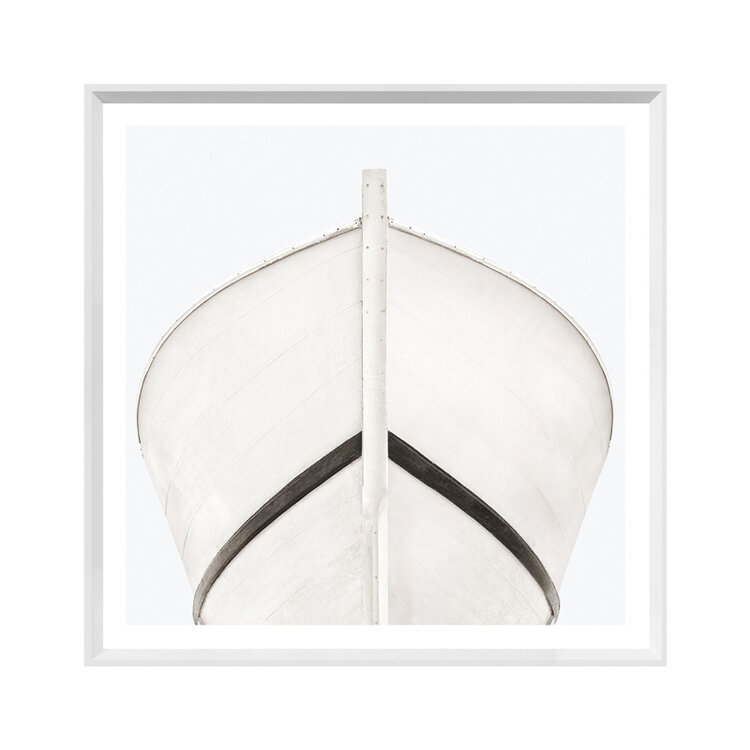 SEAWORN BOWS FRAMED PRINTS