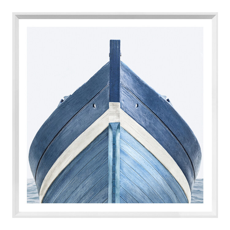 SEAWORN BOWS FRAMED PRINTS