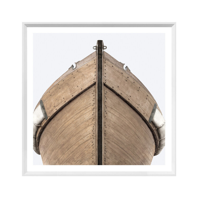 SEAWORN BOWS FRAMED PRINTS