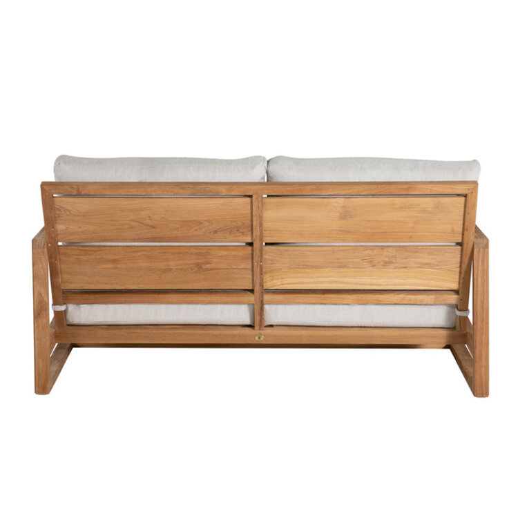 SUMMER CLASSICS LUCY OUTDOOR TEAK LOVESEAT