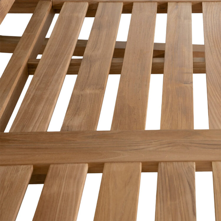 SUMMER CLASSICS LUCY OUTDOOR TEAK LOVESEAT