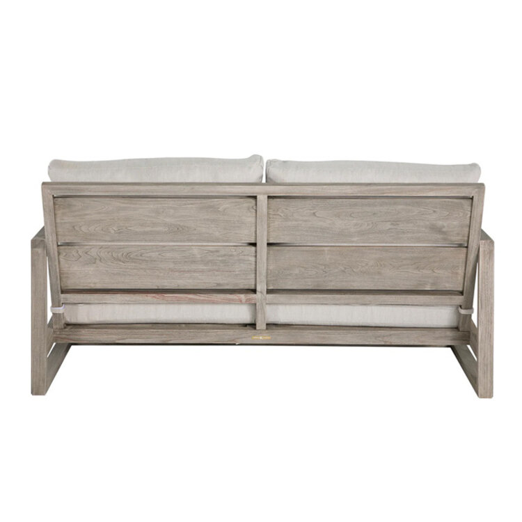 SUMMER CLASSICS LUCY OUTDOOR TEAK LOVESEAT