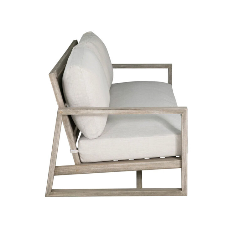 SUMMER CLASSICS LUCY OUTDOOR TEAK LOVESEAT