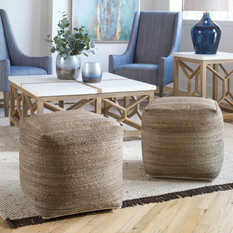 SHROUD POUF OTTOMAN