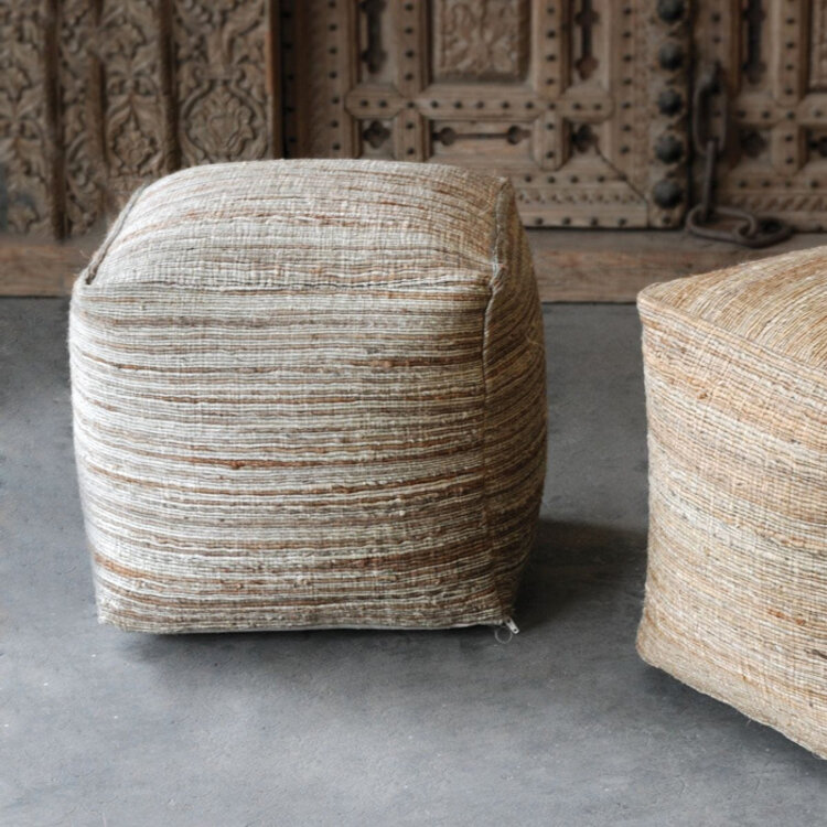 SHROUD POUF OTTOMAN