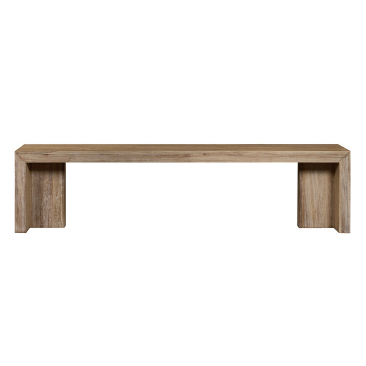 BEDFIELD T-BASE DINING BENCH