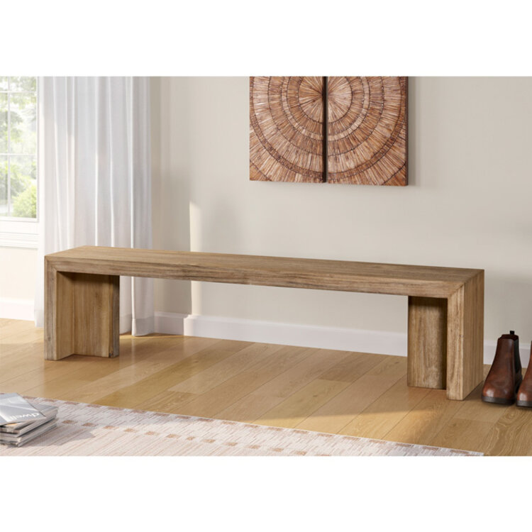BEDFIELD T-BASE DINING BENCH