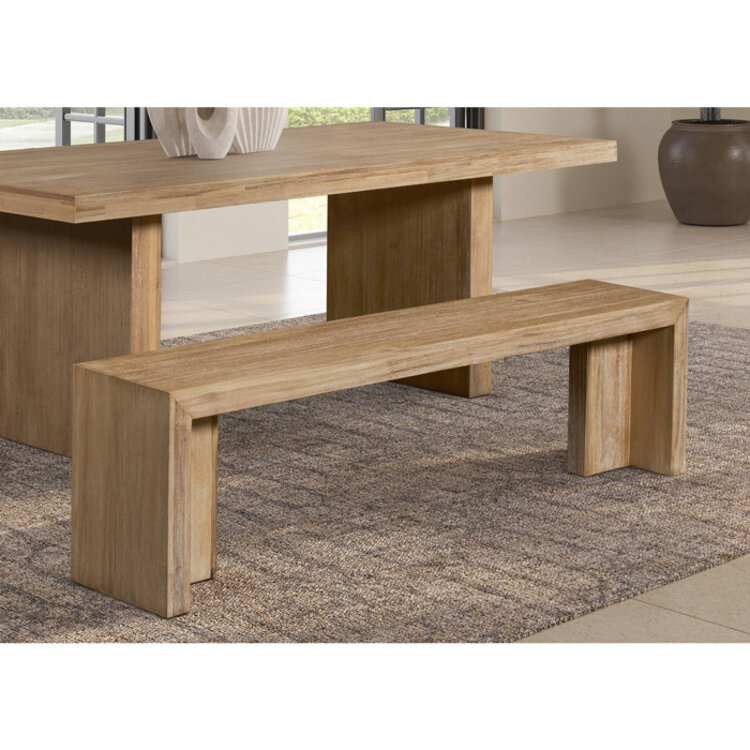 BEDFIELD T-BASE DINING BENCH