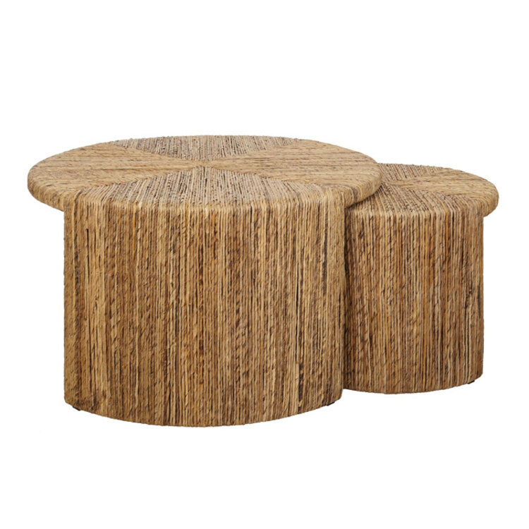 PLAINS NESTING ROUND COFFEE TABLES