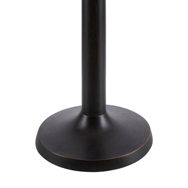 BETTINY FLOOR LAMP, HAND FINISHED BLACK