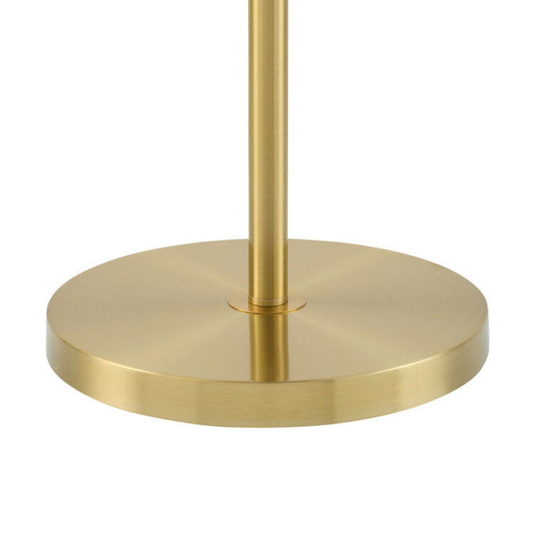 LUCENZA FLOOR LAMP, ELECTROPLATED GOLD