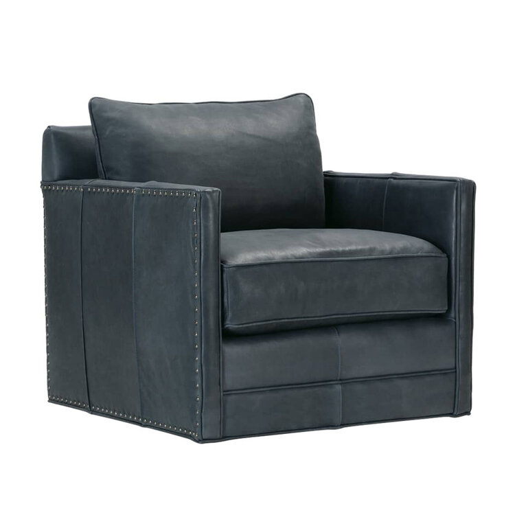SPRYNGER LEATHER CHAIR