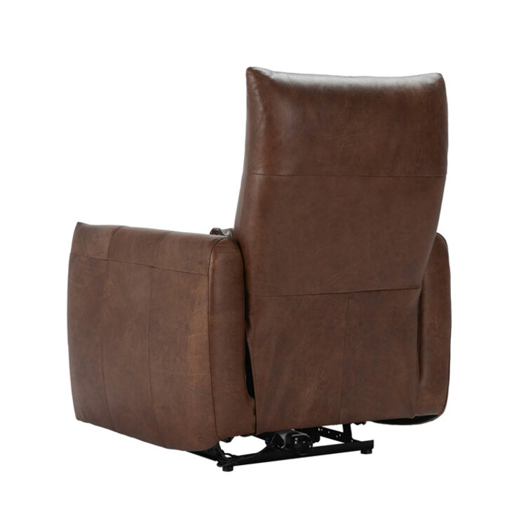 THATCHER LEATHER POWER RECLINER
