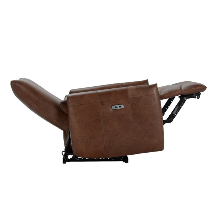 THATCHER LEATHER POWER RECLINER