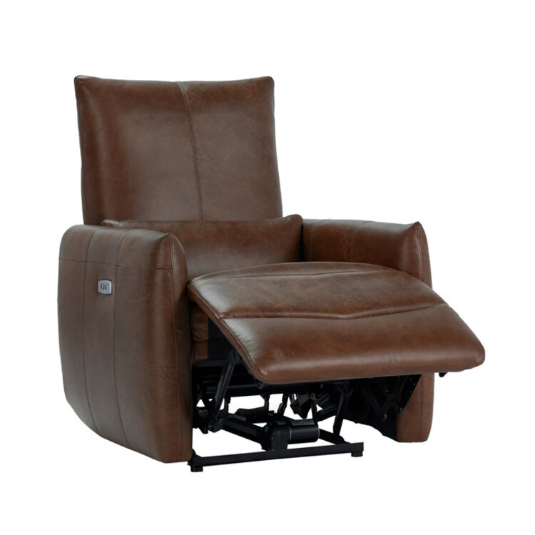 THATCHER LEATHER POWER RECLINER