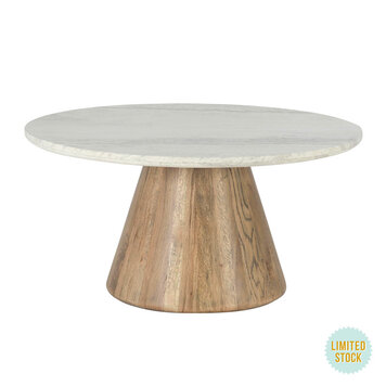 HOME TRENDS DESIGN VIVIAN ROUND COFFEE TABLE
