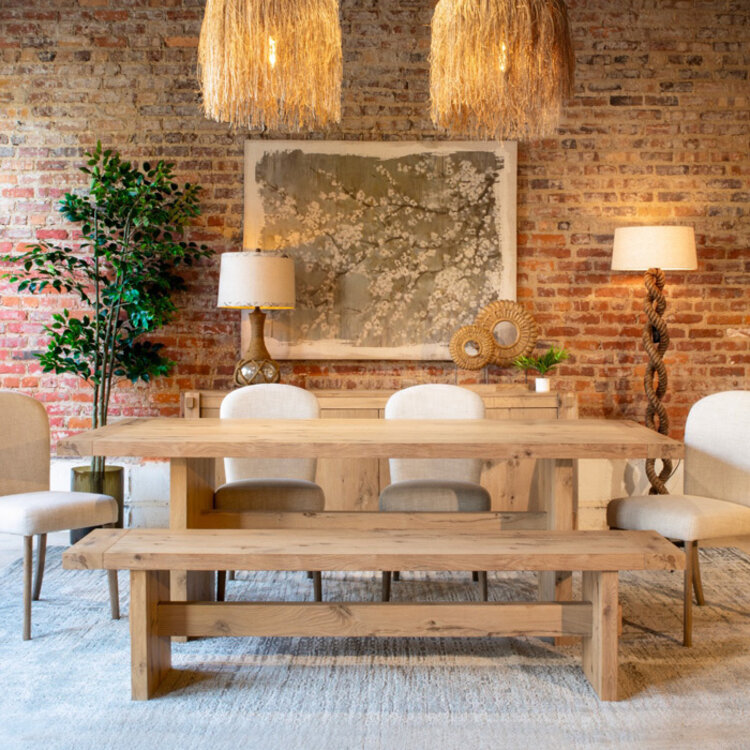 HOME TRENDS DESIGN PRESCOTT DINING BENCH