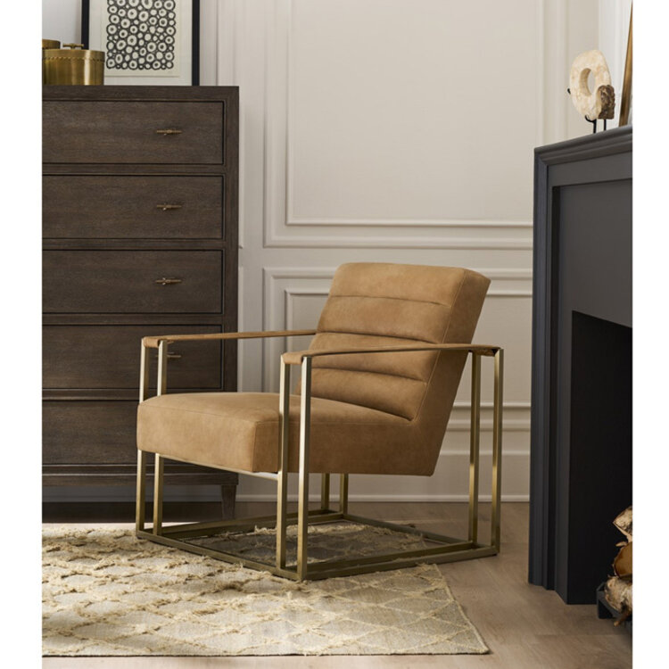 JANSSON LEATHER CHAIR