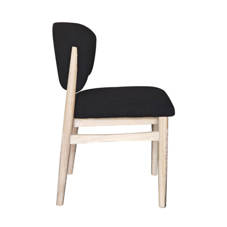 HEYDAY DINING CHAIR, HIMALAYA BLACK