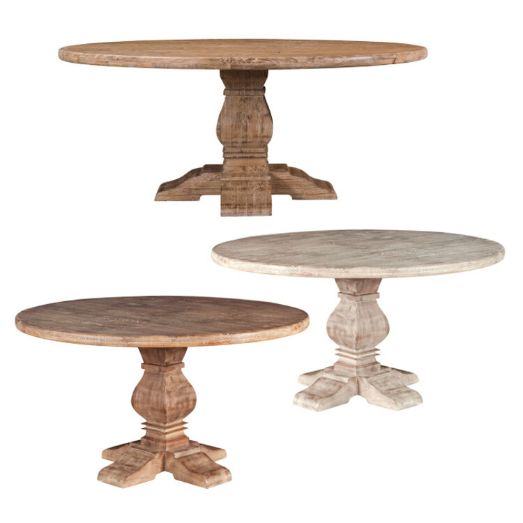 HOME TRENDS DESIGN WILLIAMS ROUND DINING TABLE